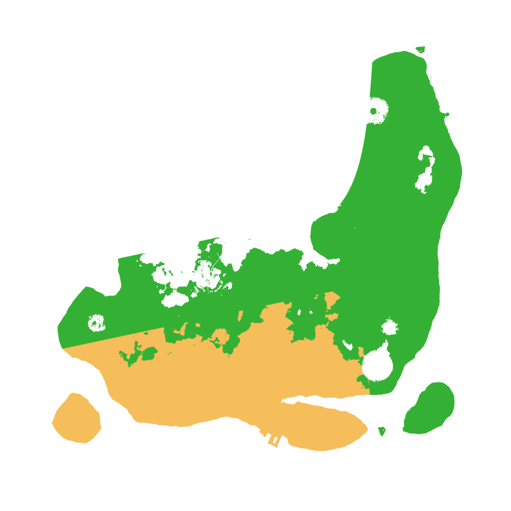 Biome Rust Map: Procedural Map, Size: 3000, Seed: 1768383594