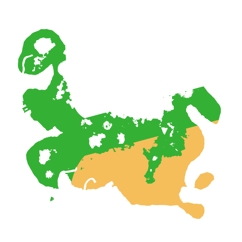 Biome Rust Map: Procedural Map, Size: 2900, Seed: 4500