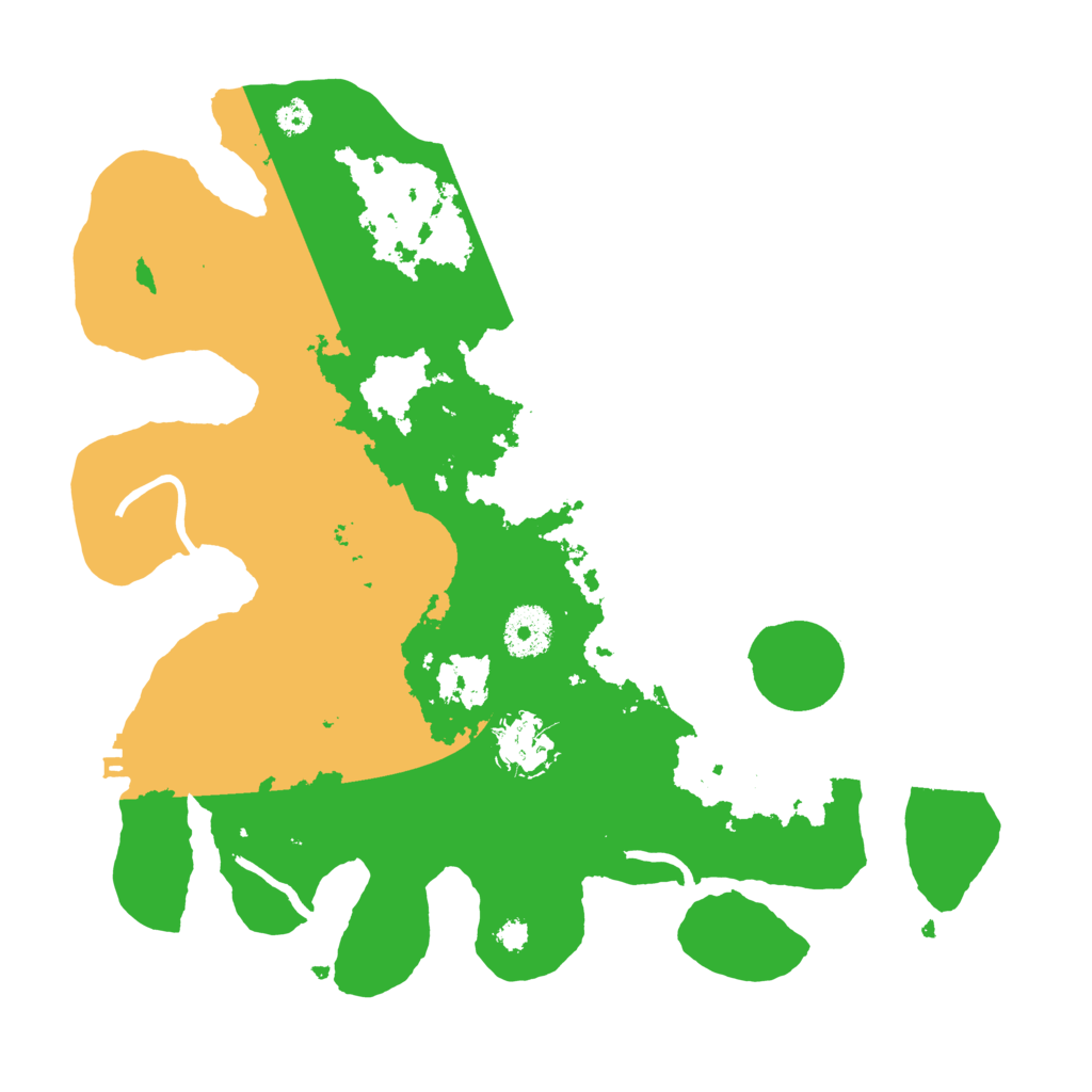 Biome Rust Map: Procedural Map, Size: 3250, Seed: 4513405