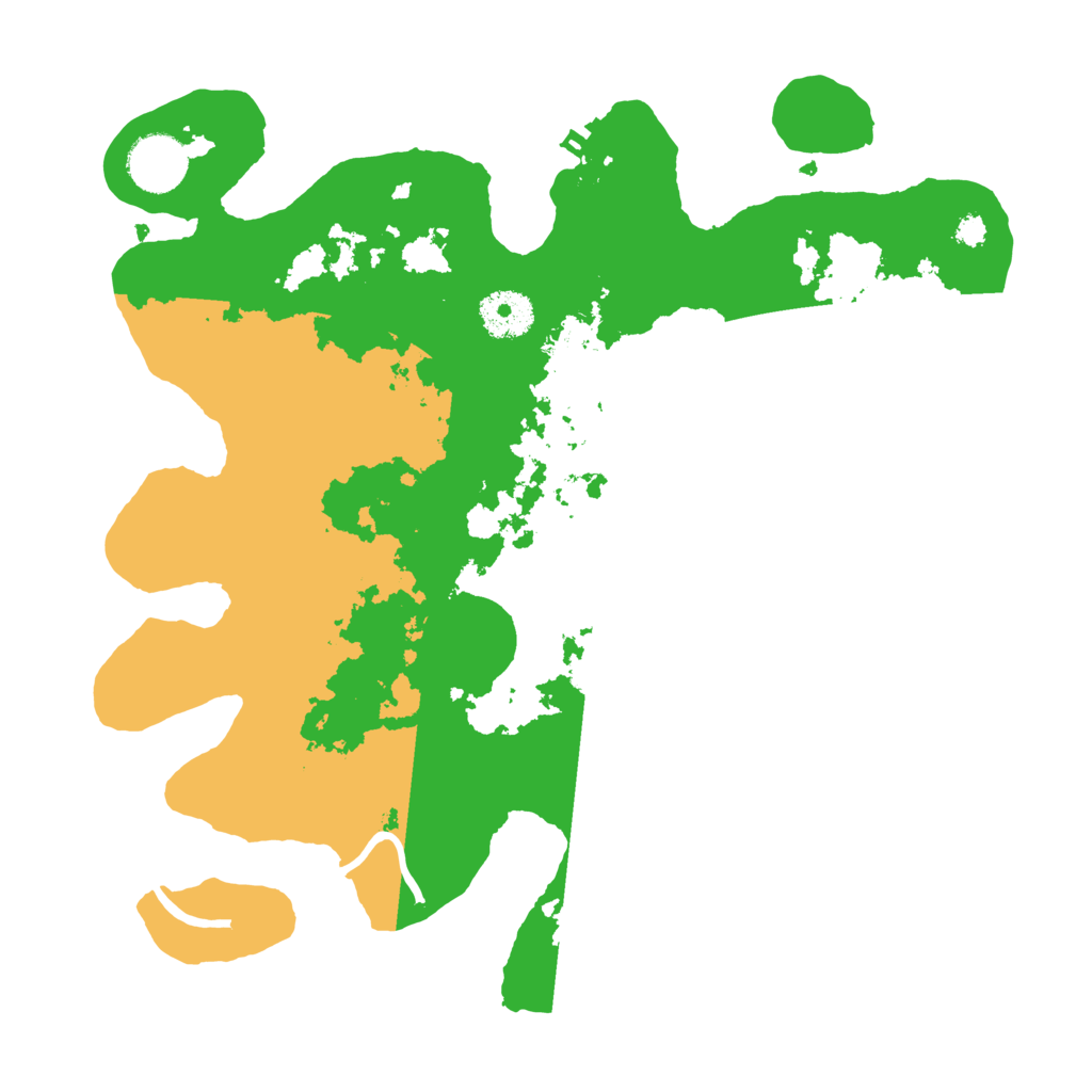 Biome Rust Map: Procedural Map, Size: 3250, Seed: 1316