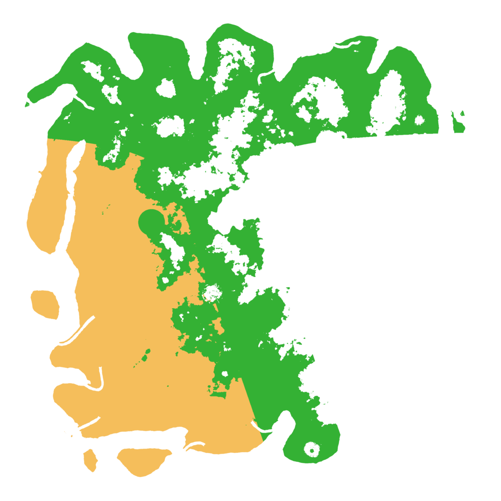 Biome Rust Map: Procedural Map, Size: 5000, Seed: 878187726