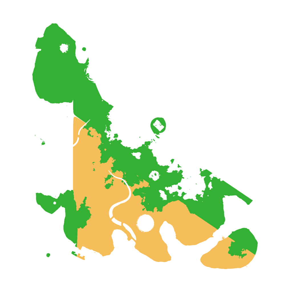 Biome Rust Map: Procedural Map, Size: 3000, Seed: 600744450