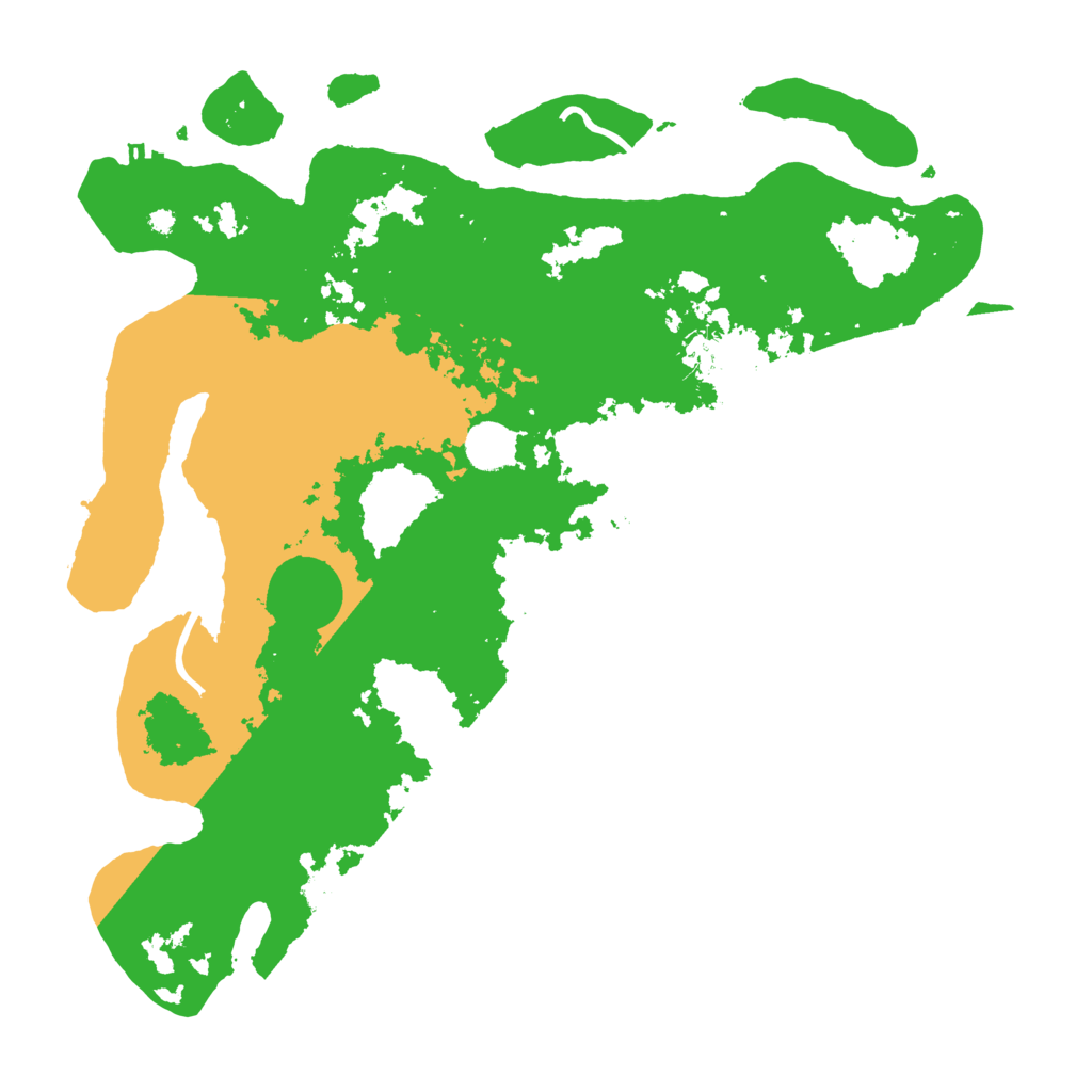 Biome Rust Map: Procedural Map, Size: 4000, Seed: 1026579014