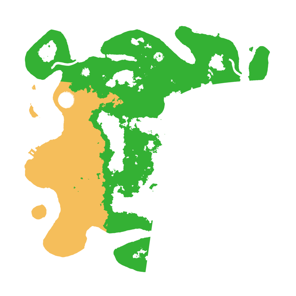 Biome Rust Map: Procedural Map, Size: 3250, Seed: 562161