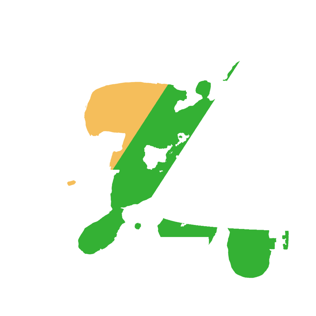 Biome Rust Map: Procedural Map, Size: 2000, Seed: 833975357