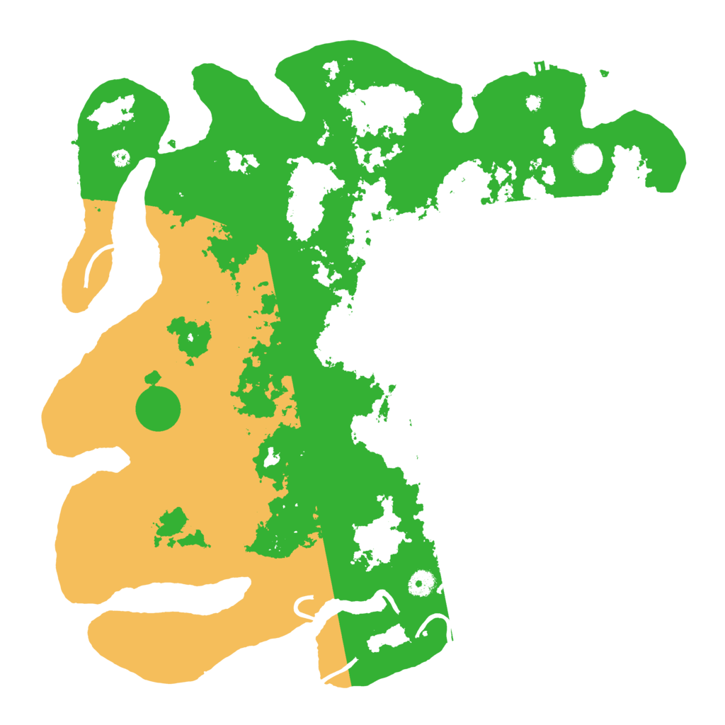 Biome Rust Map: Procedural Map, Size: 4250, Seed: 17521