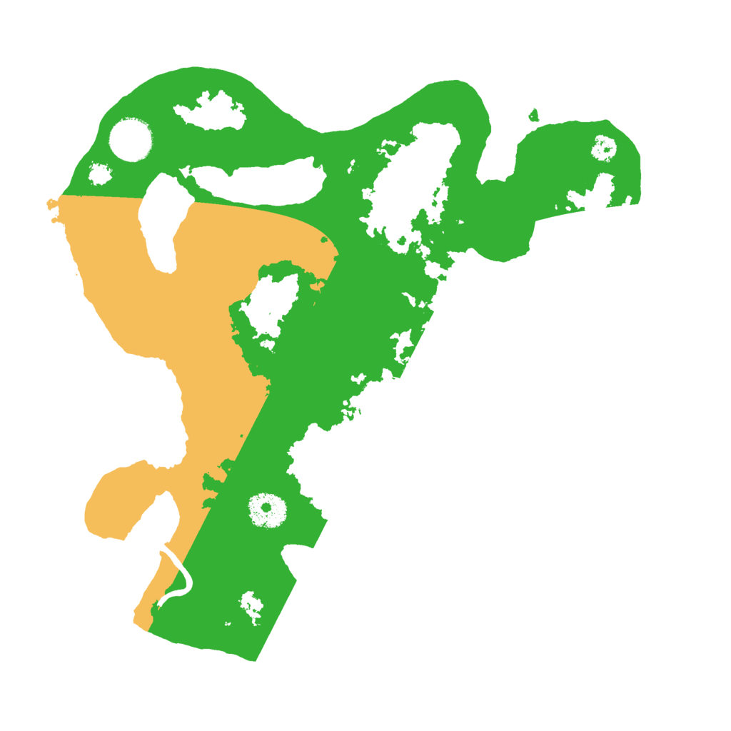 Biome Rust Map: Procedural Map, Size: 3000, Seed: 63070106