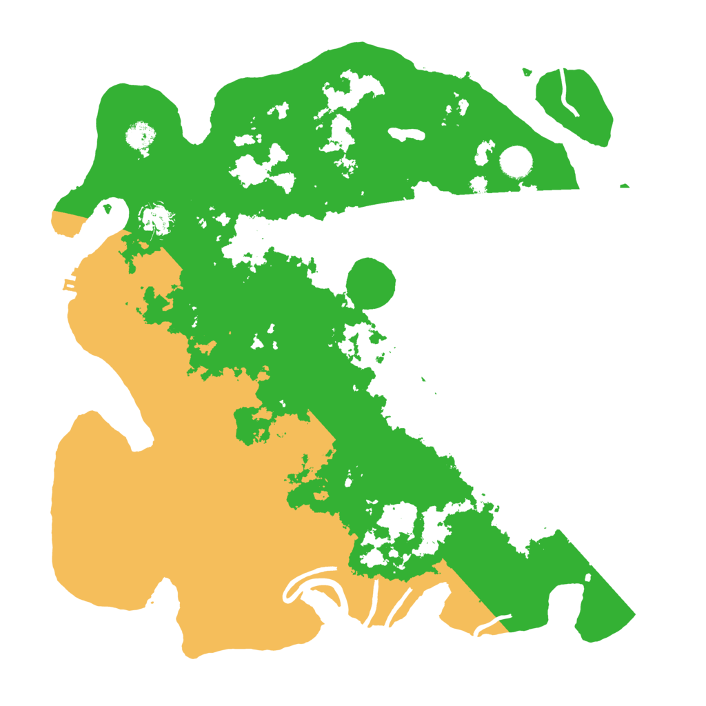 Biome Rust Map: Procedural Map, Size: 3850, Seed: 1945003567