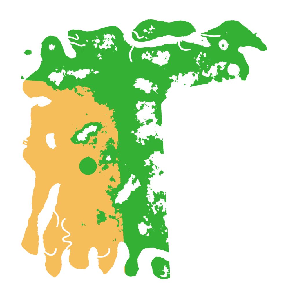 Biome Rust Map: Procedural Map, Size: 4500, Seed: 1618036942