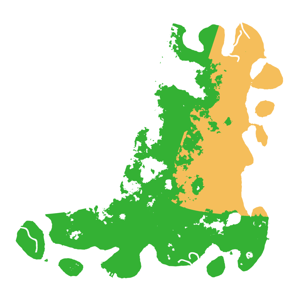 Biome Rust Map: Procedural Map, Size: 4500, Seed: 5146266
