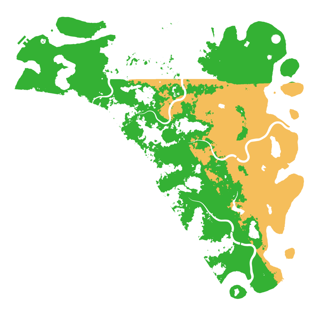 Biome Rust Map: Procedural Map, Size: 6000, Seed: 803153
