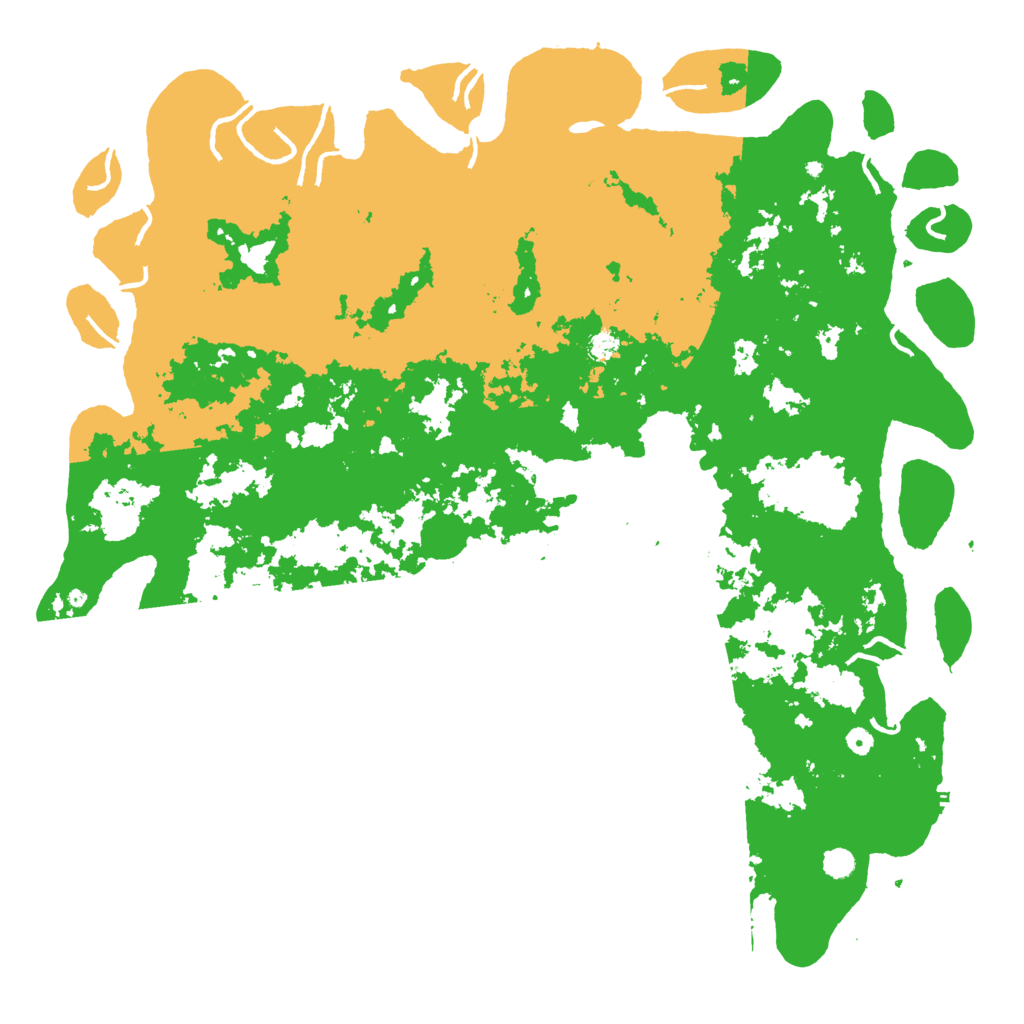 Biome Rust Map: Procedural Map, Size: 6000, Seed: 903011