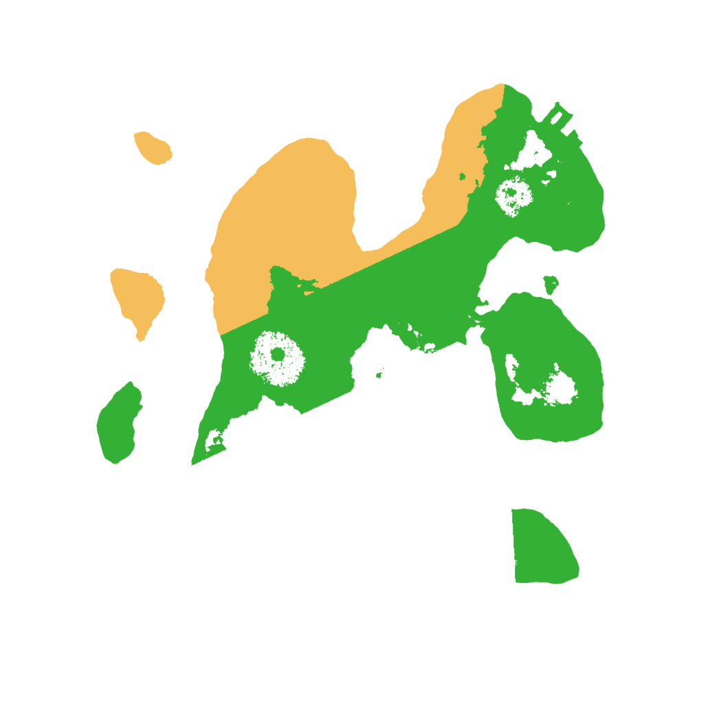 Biome Rust Map: Procedural Map, Size: 1999, Seed: 732183