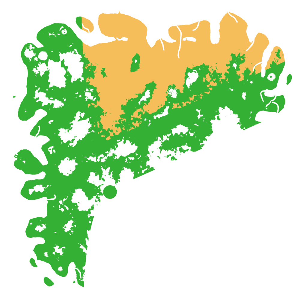 Biome Rust Map: Procedural Map, Size: 6000, Seed: 950743