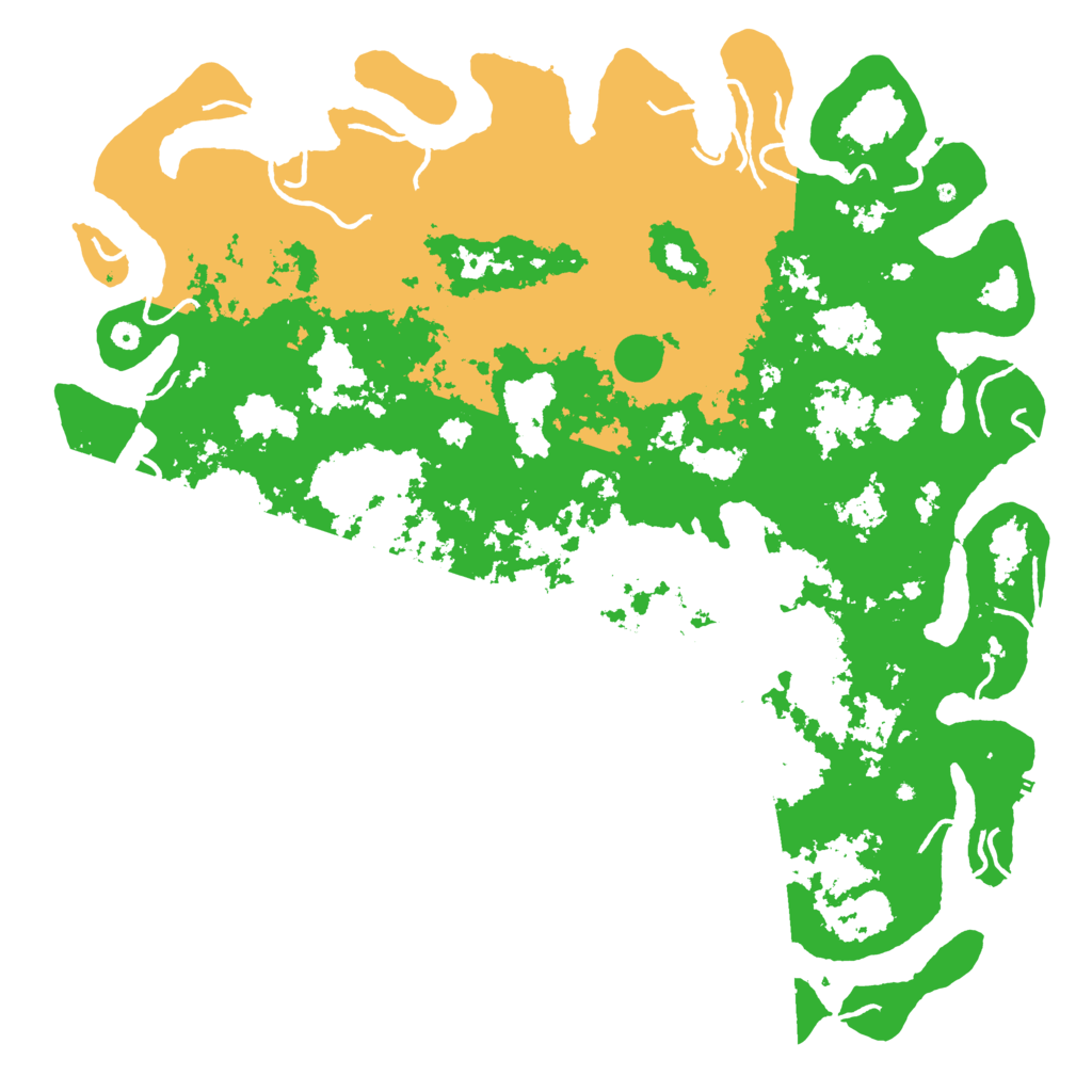 Biome Rust Map: Procedural Map, Size: 6000, Seed: 769568