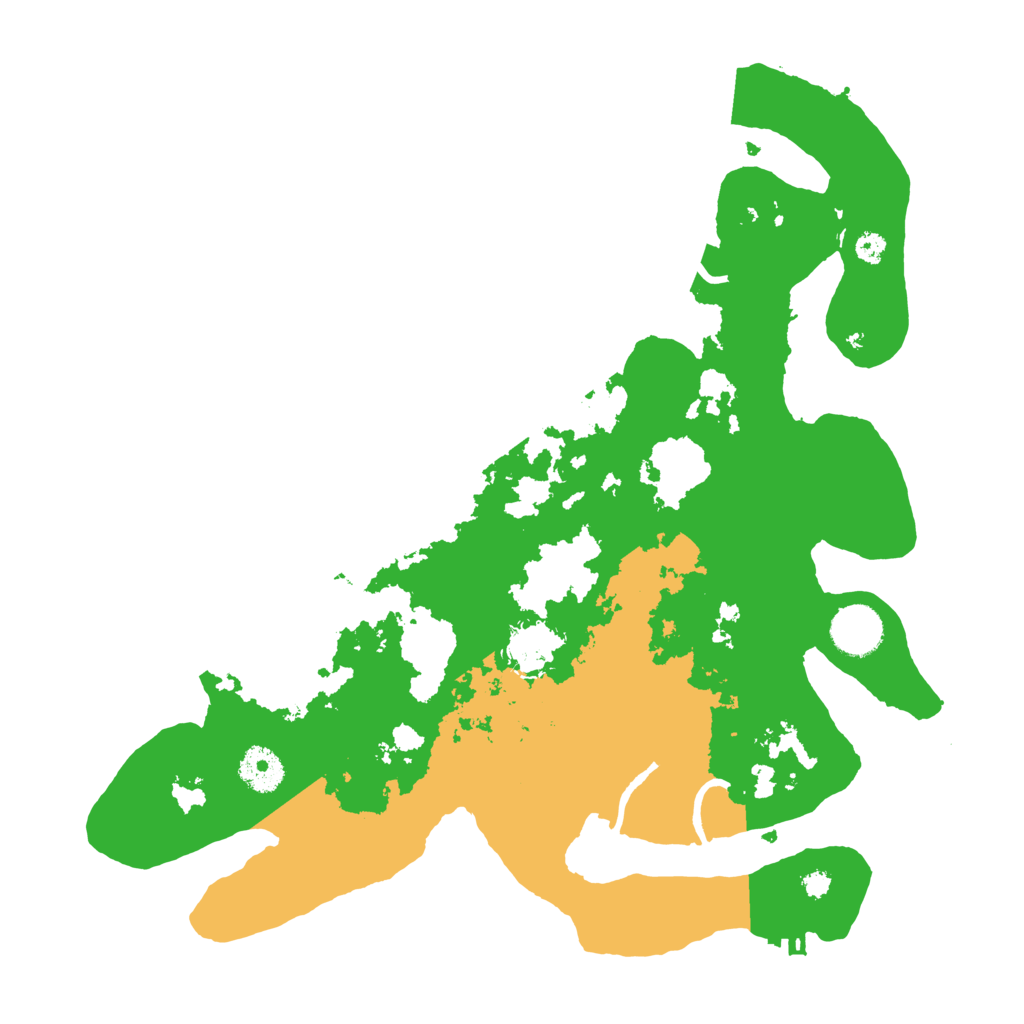 Biome Rust Map: Procedural Map, Size: 3500, Seed: 969928