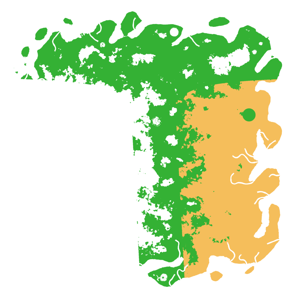 Biome Rust Map: Procedural Map, Size: 6000, Seed: 512291