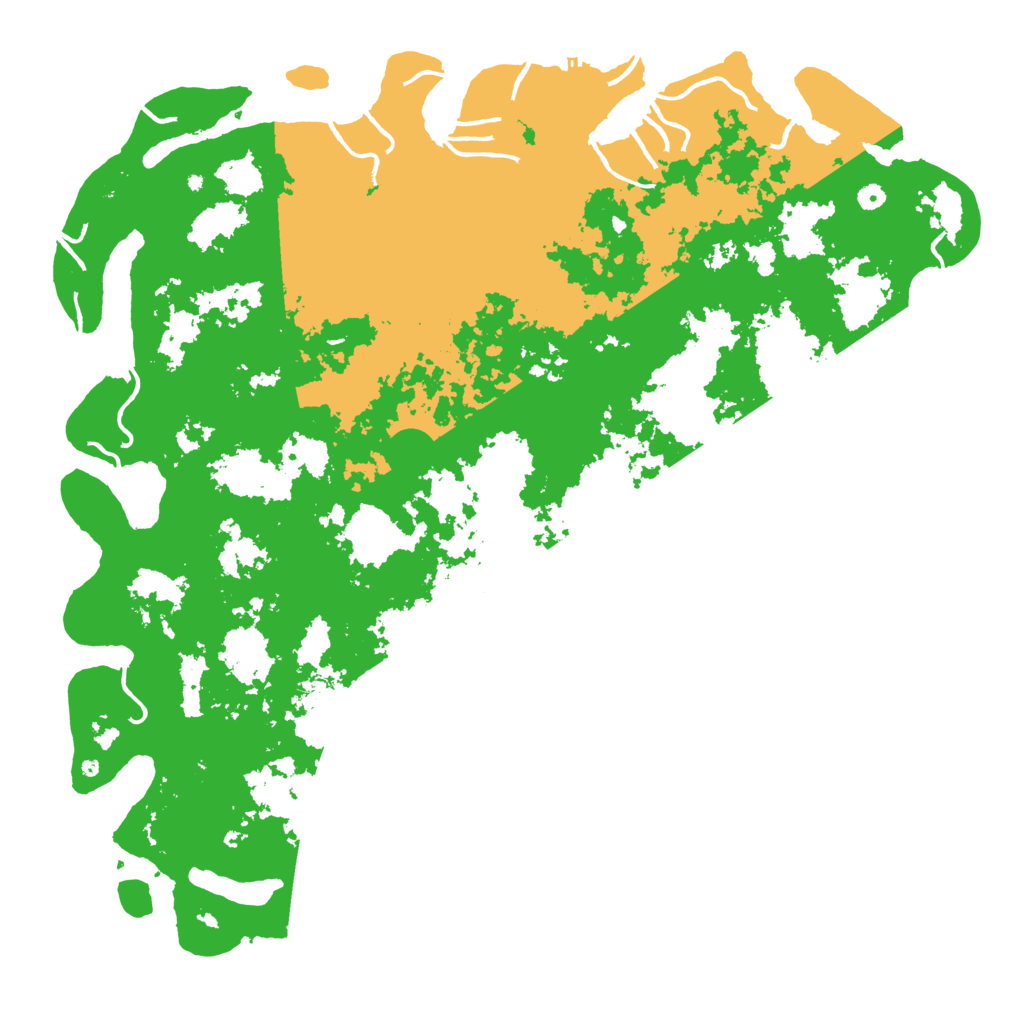 Biome Rust Map: Procedural Map, Size: 6000, Seed: 365797