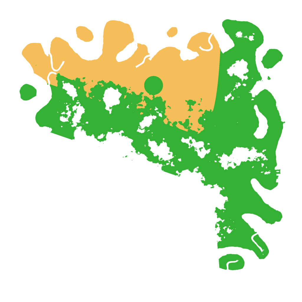 Biome Rust Map: Procedural Map, Size: 4250, Seed: 20013