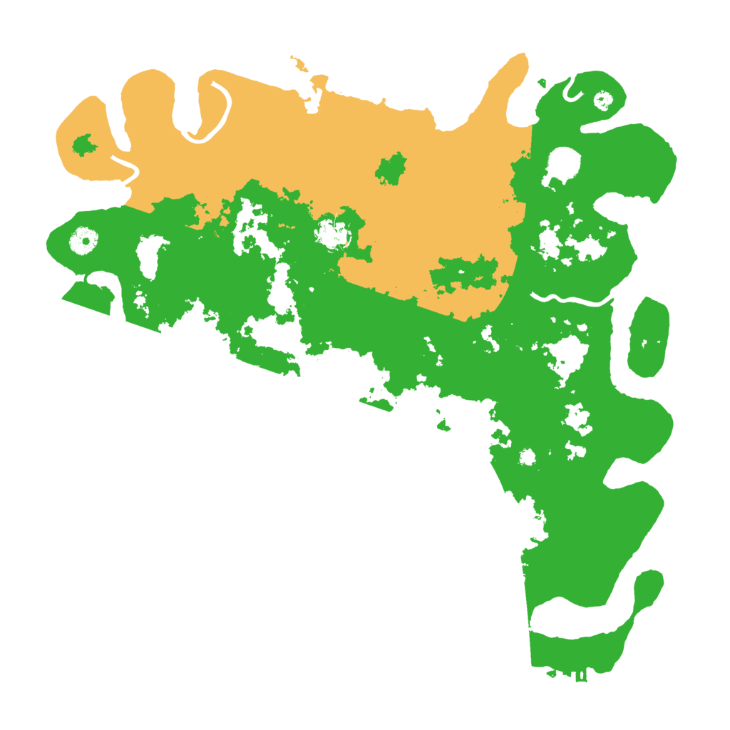 Biome Rust Map: Procedural Map, Size: 4000, Seed: 159993