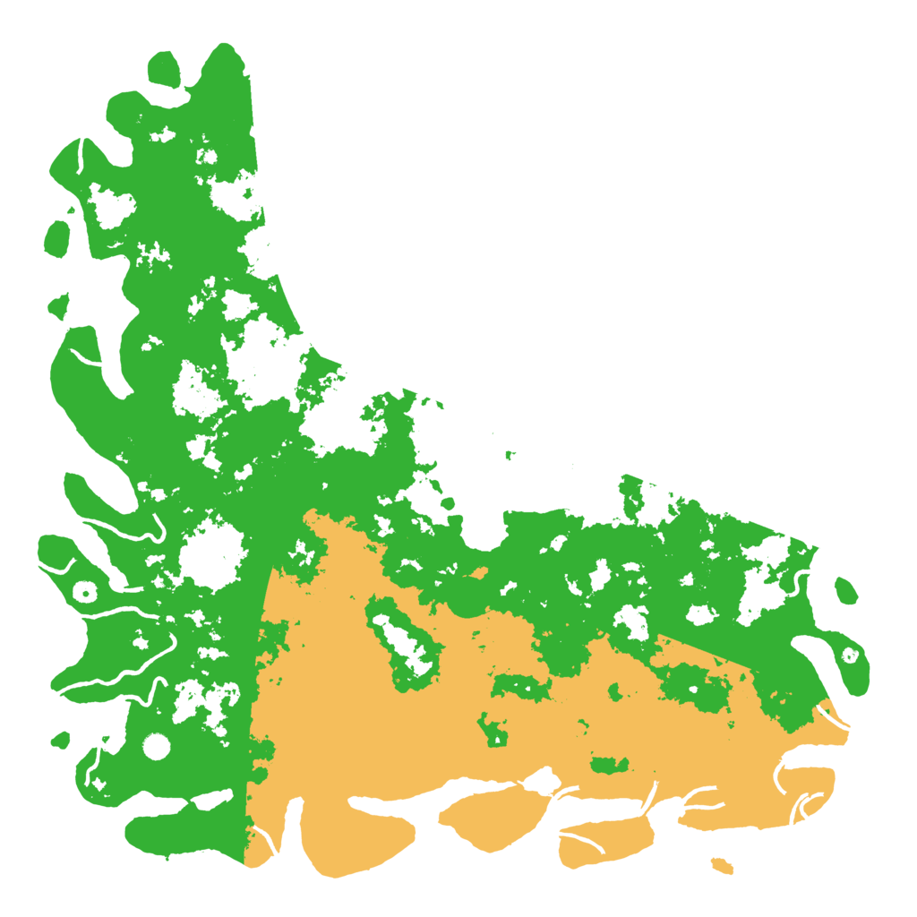 Biome Rust Map: Procedural Map, Size: 6000, Seed: 593244