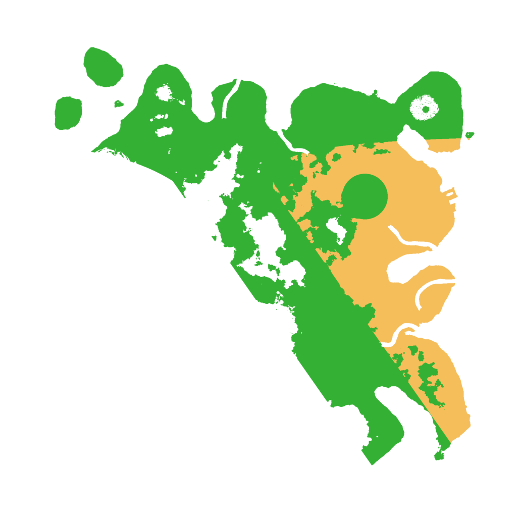 Biome Rust Map: Procedural Map, Size: 3000, Seed: 710