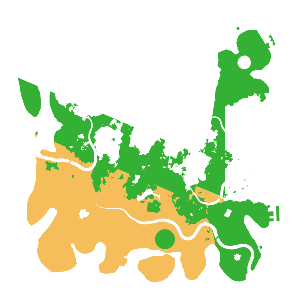 Biome Rust Map: Procedural Map, Size: 4000, Seed: 11299962