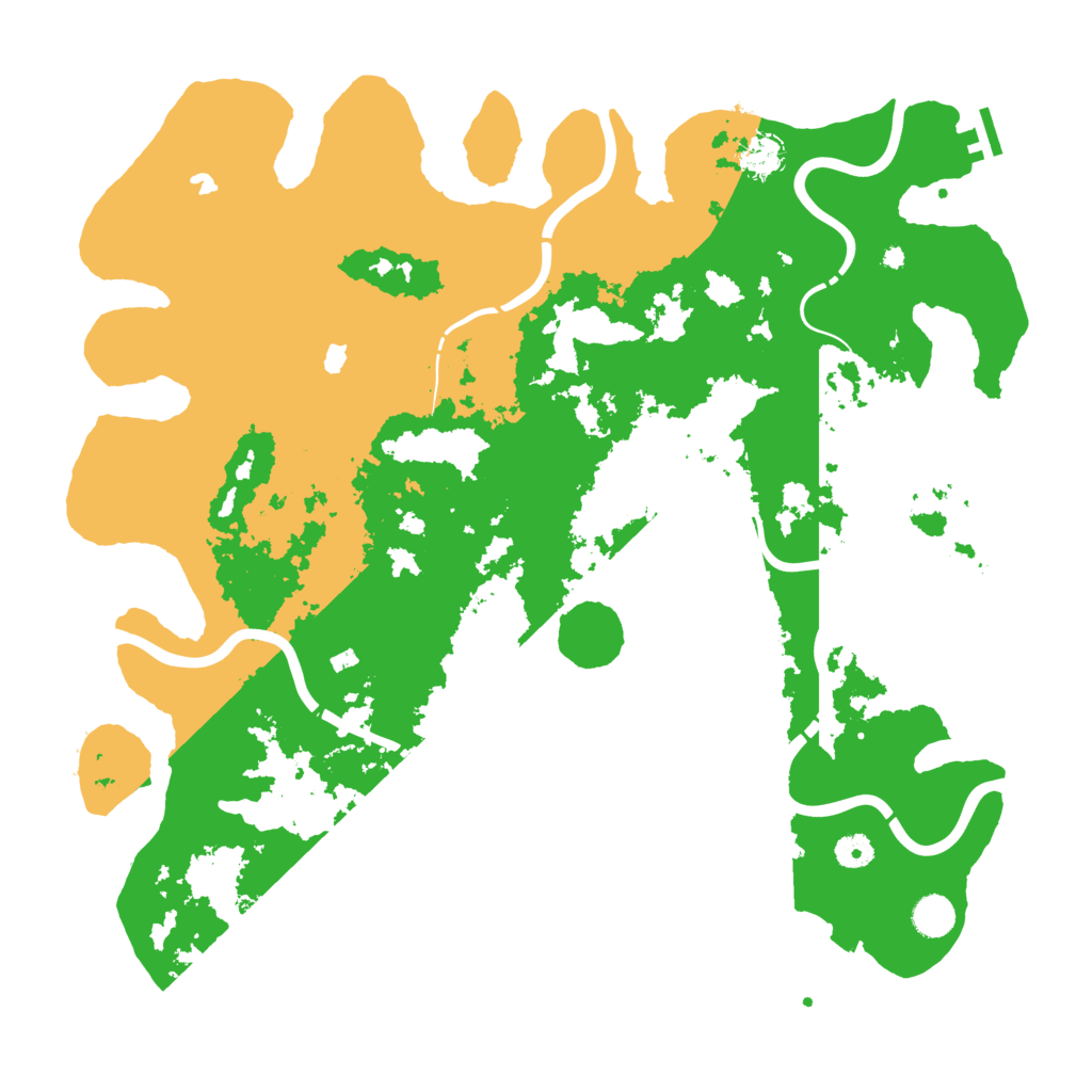 Biome Rust Map: Procedural Map, Size: 4500, Seed: 4212950