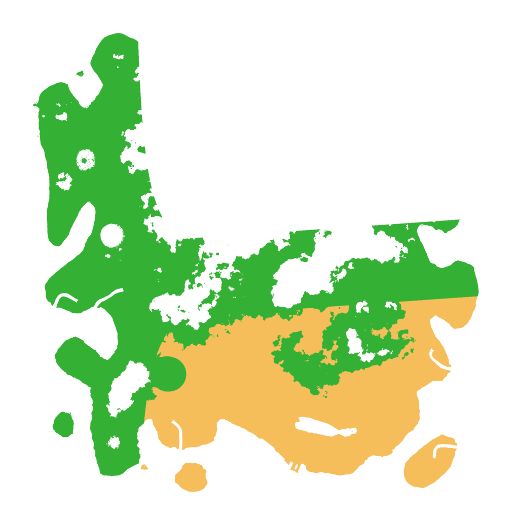 Biome Rust Map: Procedural Map, Size: 3950, Seed: 18457421