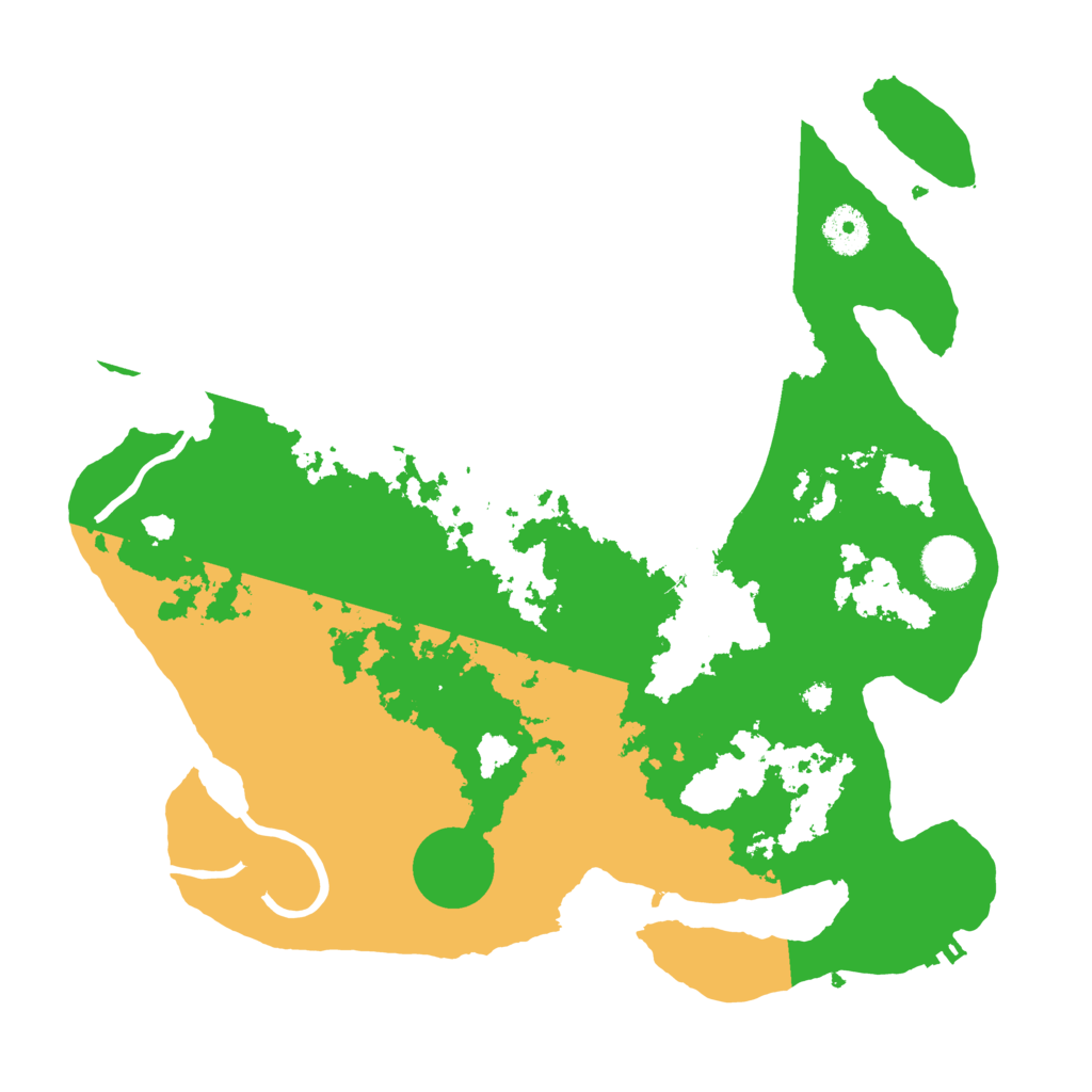 Biome Rust Map: Procedural Map, Size: 3550, Seed: 306226