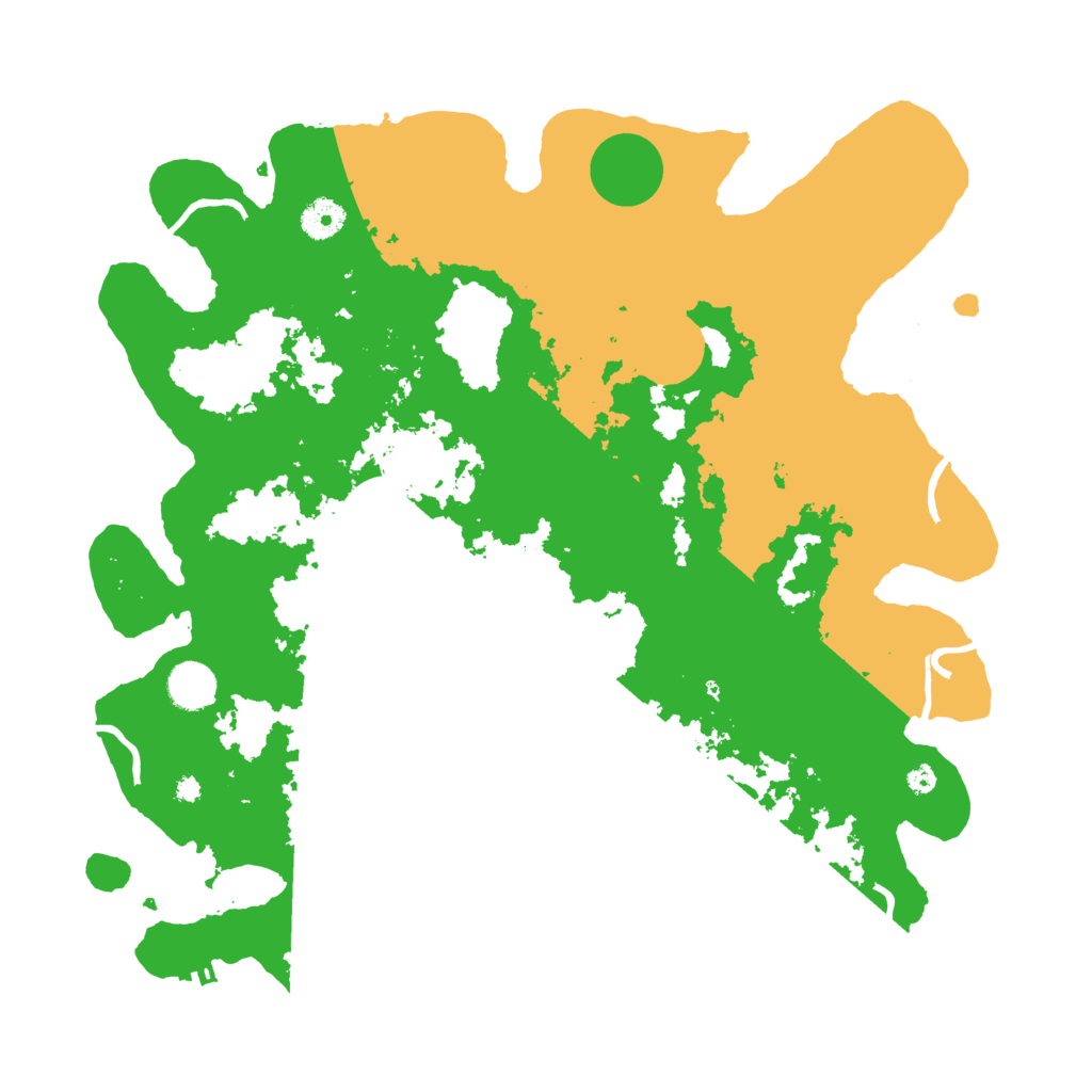 Biome Rust Map: Procedural Map, Size: 3950, Seed: 63997321