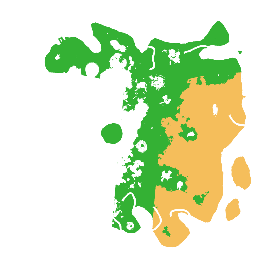Biome Rust Map: Procedural Map, Size: 3500, Seed: 20220424
