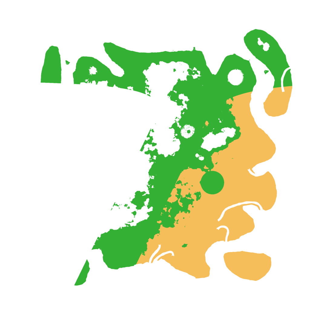 Biome Rust Map: Procedural Map, Size: 3500, Seed: 996247976