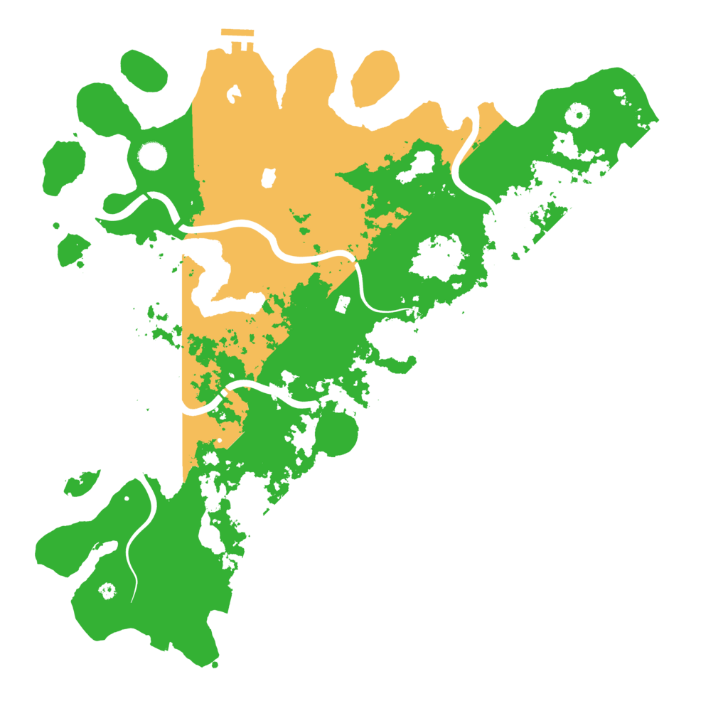 Biome Rust Map: Procedural Map, Size: 4500, Seed: 4896853
