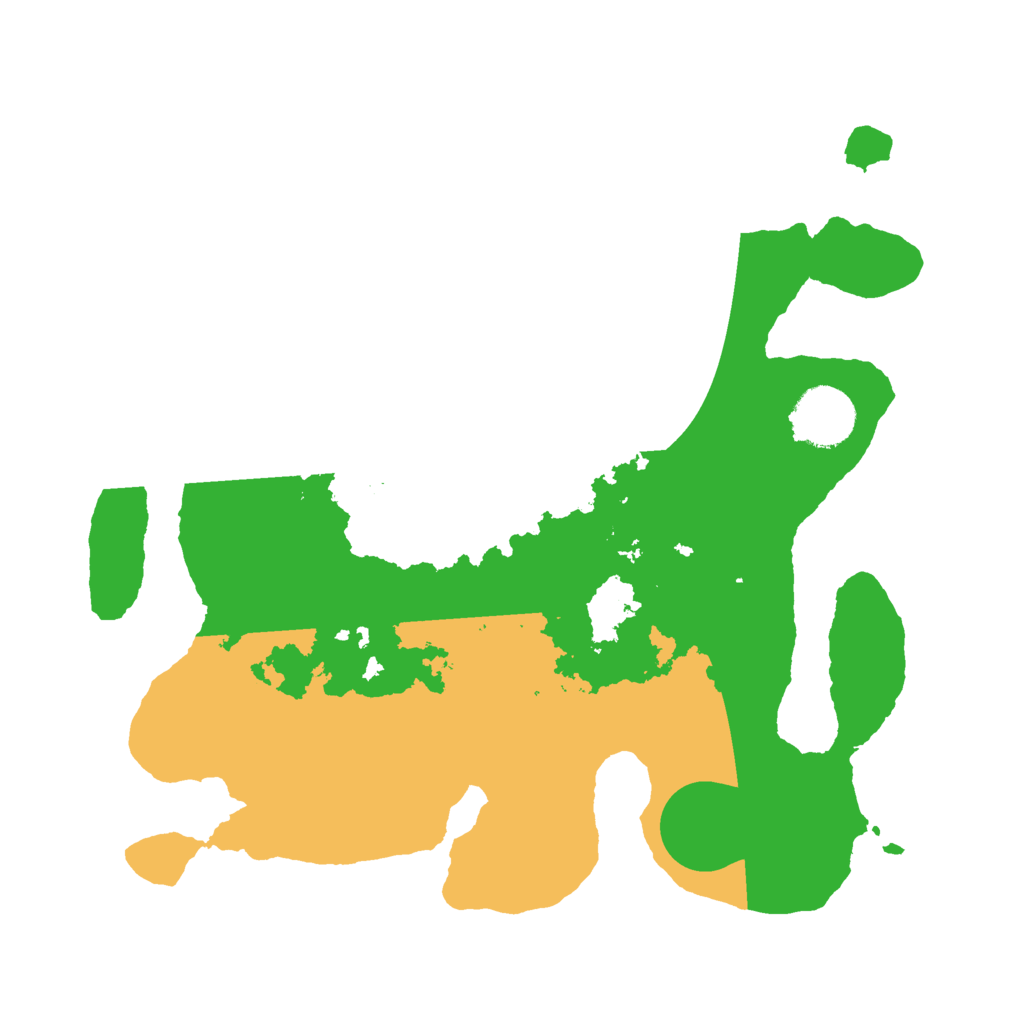 Biome Rust Map: Barren, Size: 3000, Seed: 517970231