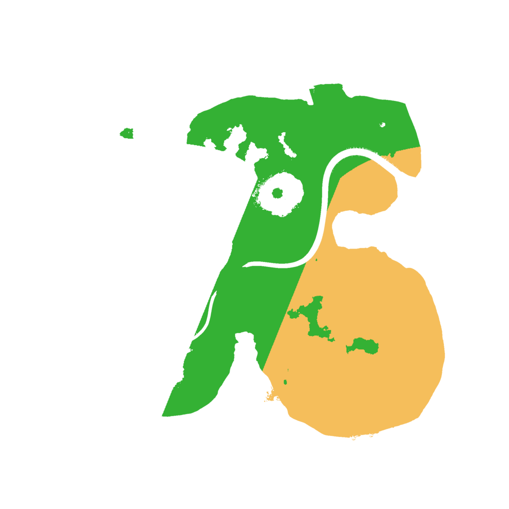 Biome Rust Map: Procedural Map, Size: 1800, Seed: 12345