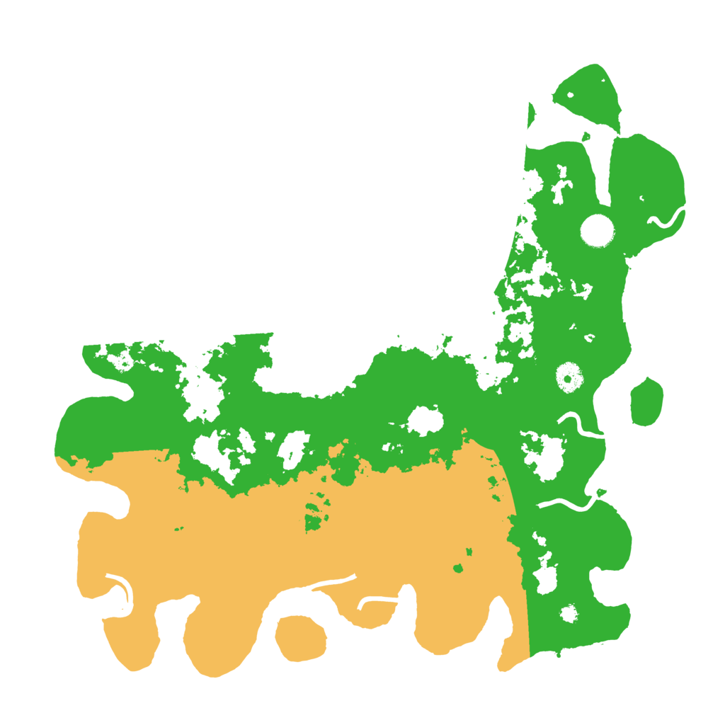 Biome Rust Map: Procedural Map, Size: 3850, Seed: 1842863441