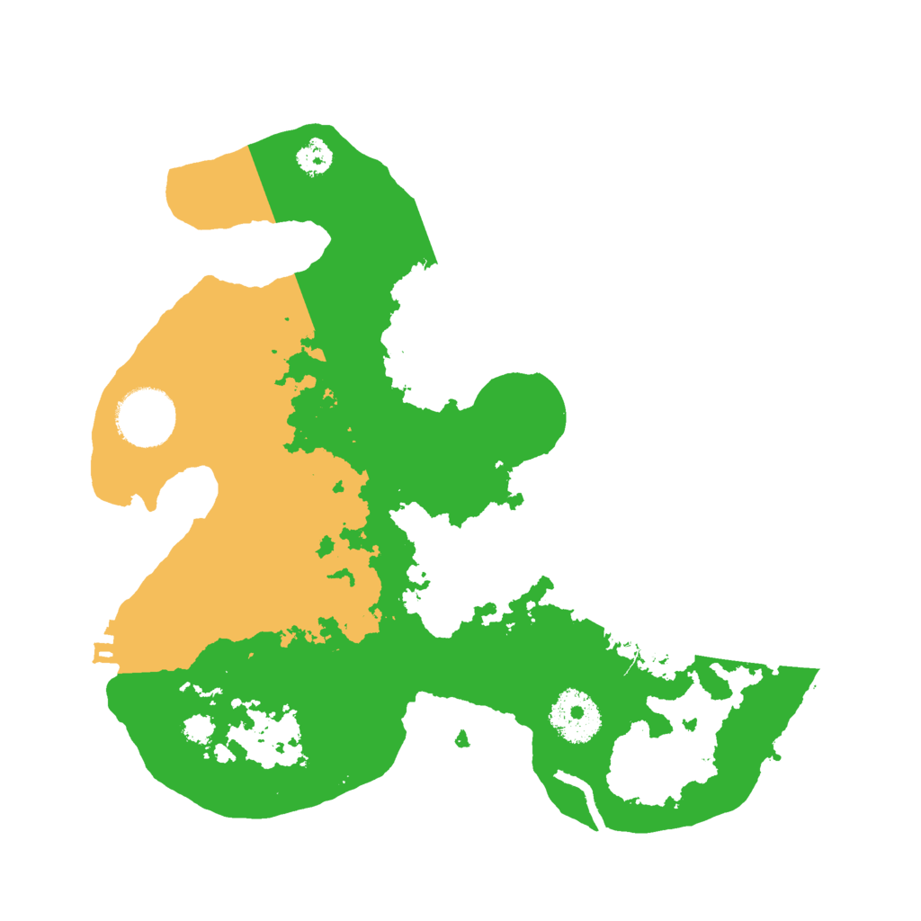 Biome Rust Map: Procedural Map, Size: 2750, Seed: 103810001