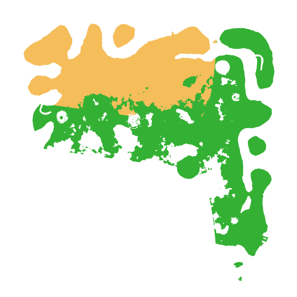 Biome Rust Map: Procedural Map, Size: 3750, Seed: 1272