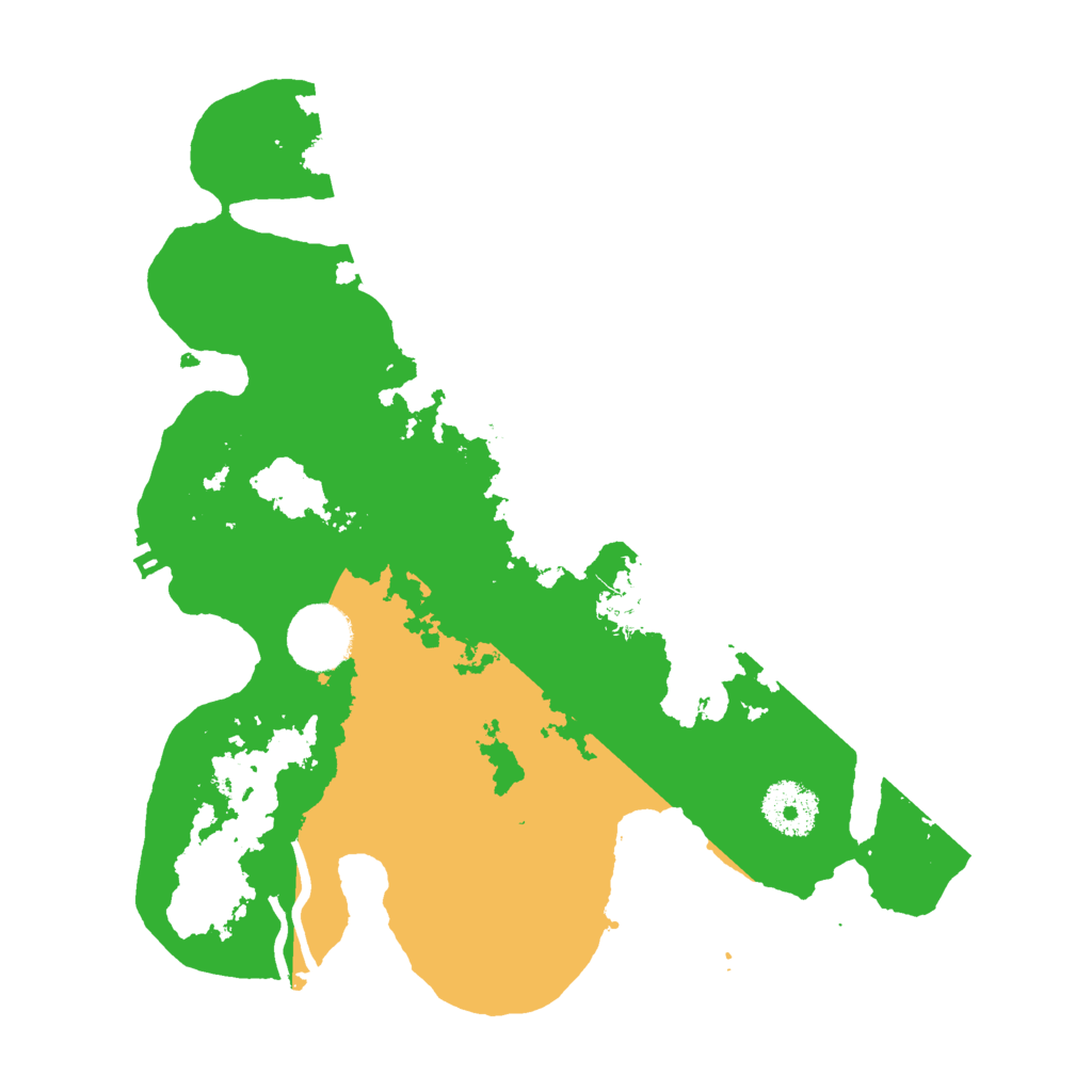 Biome Rust Map: Procedural Map, Size: 3000, Seed: 51329