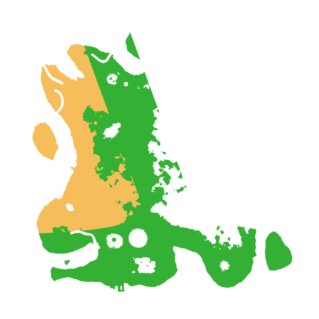 Biome Rust Map: Procedural Map, Size: 3000, Seed: 485310747