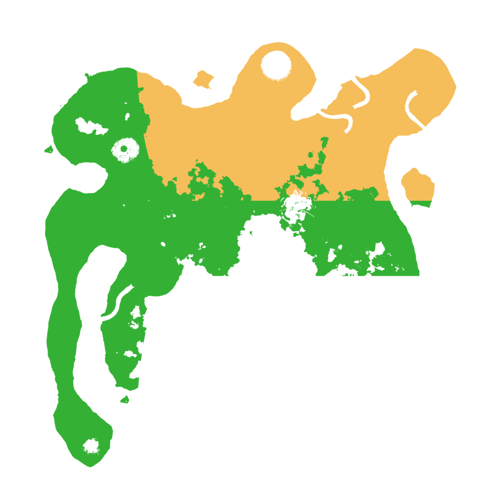 Biome Rust Map: Procedural Map, Size: 2999, Seed: 32168046