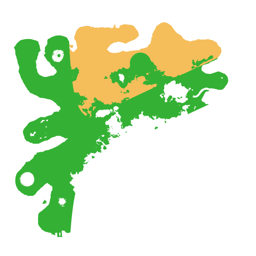 Biome Rust Map: Procedural Map, Size: 3200, Seed: 1720198473