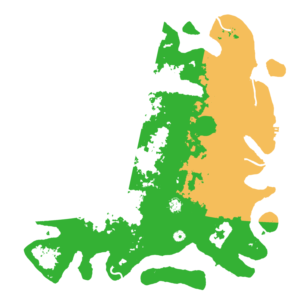 Biome Rust Map: Procedural Map, Size: 4000, Seed: 101692495