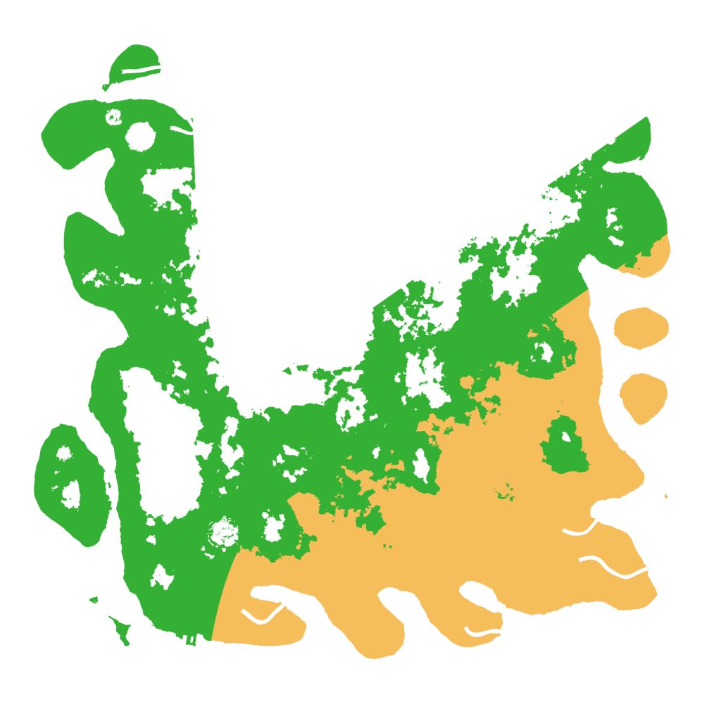 Biome Rust Map: Procedural Map, Size: 4500, Seed: 5471624