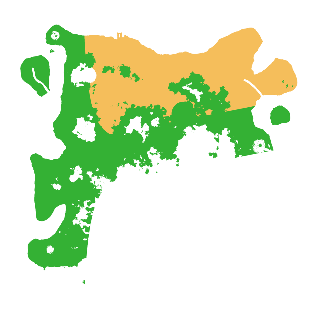 Biome Rust Map: Procedural Map, Size: 3750, Seed: 891210920