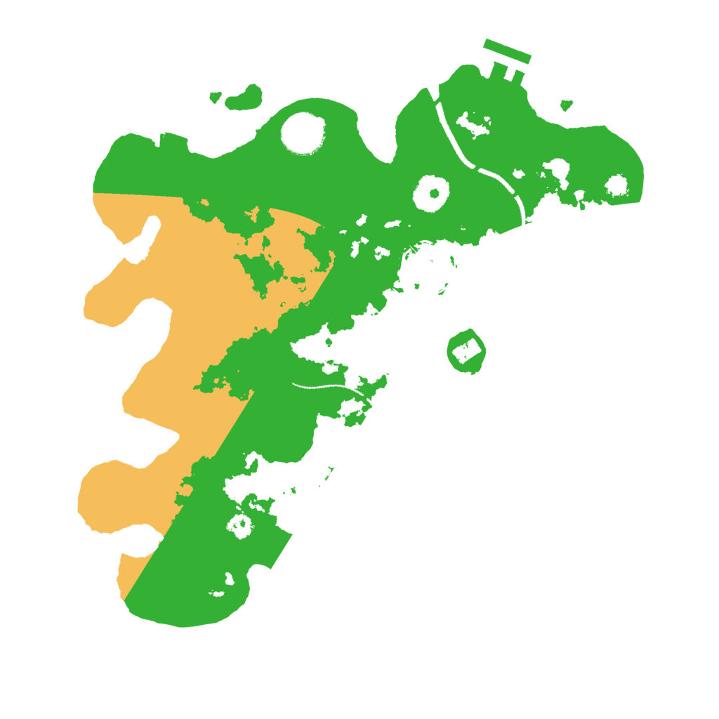 Biome Rust Map: Procedural Map, Size: 3000, Seed: 147532175
