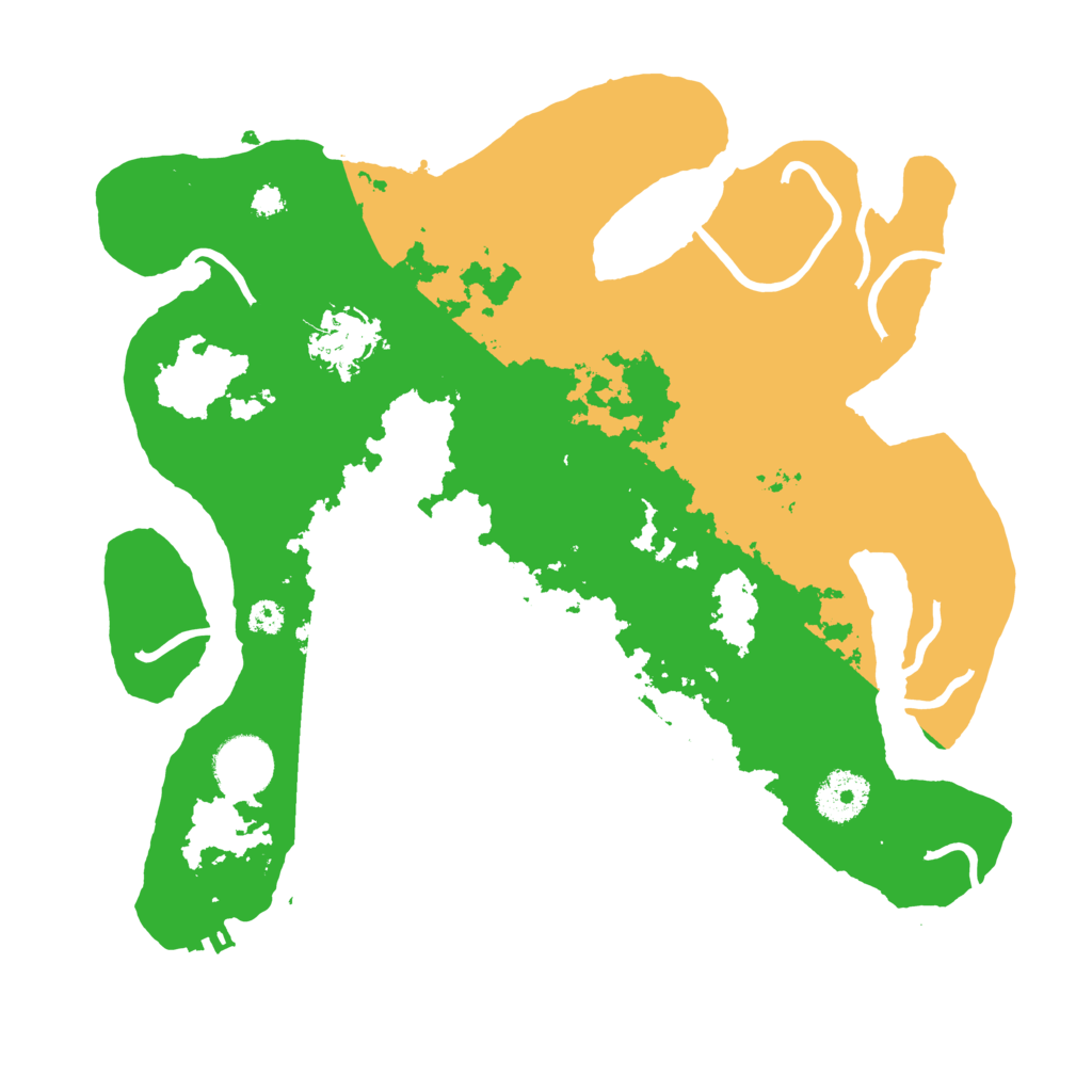 Biome Rust Map: Procedural Map, Size: 3200, Seed: 2924269