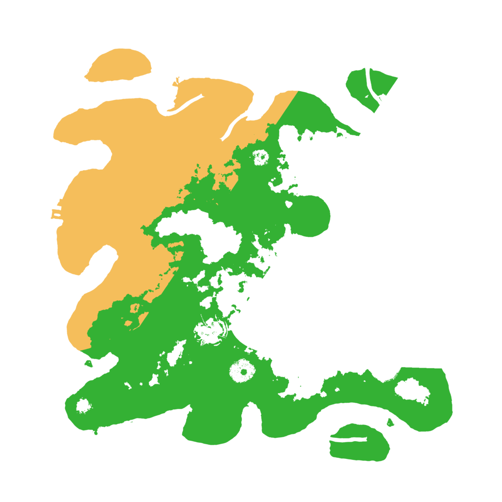 Biome Rust Map: Procedural Map, Size: 3200, Seed: 4776221