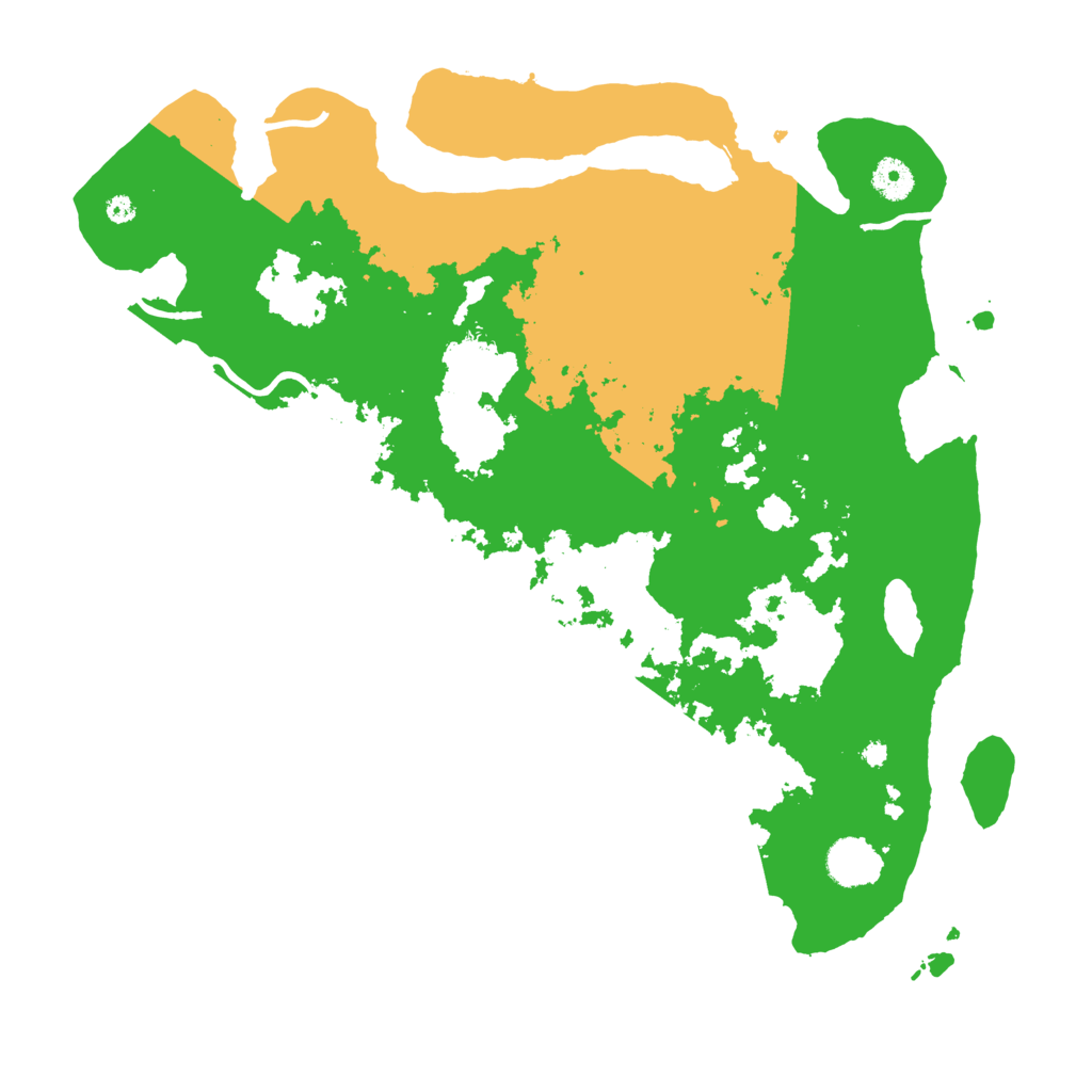 Biome Rust Map: Procedural Map, Size: 4000, Seed: 4231